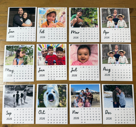 Keepsake Calendar Magnets