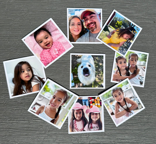 Memory Tiles - Personalized Photo Magnets
